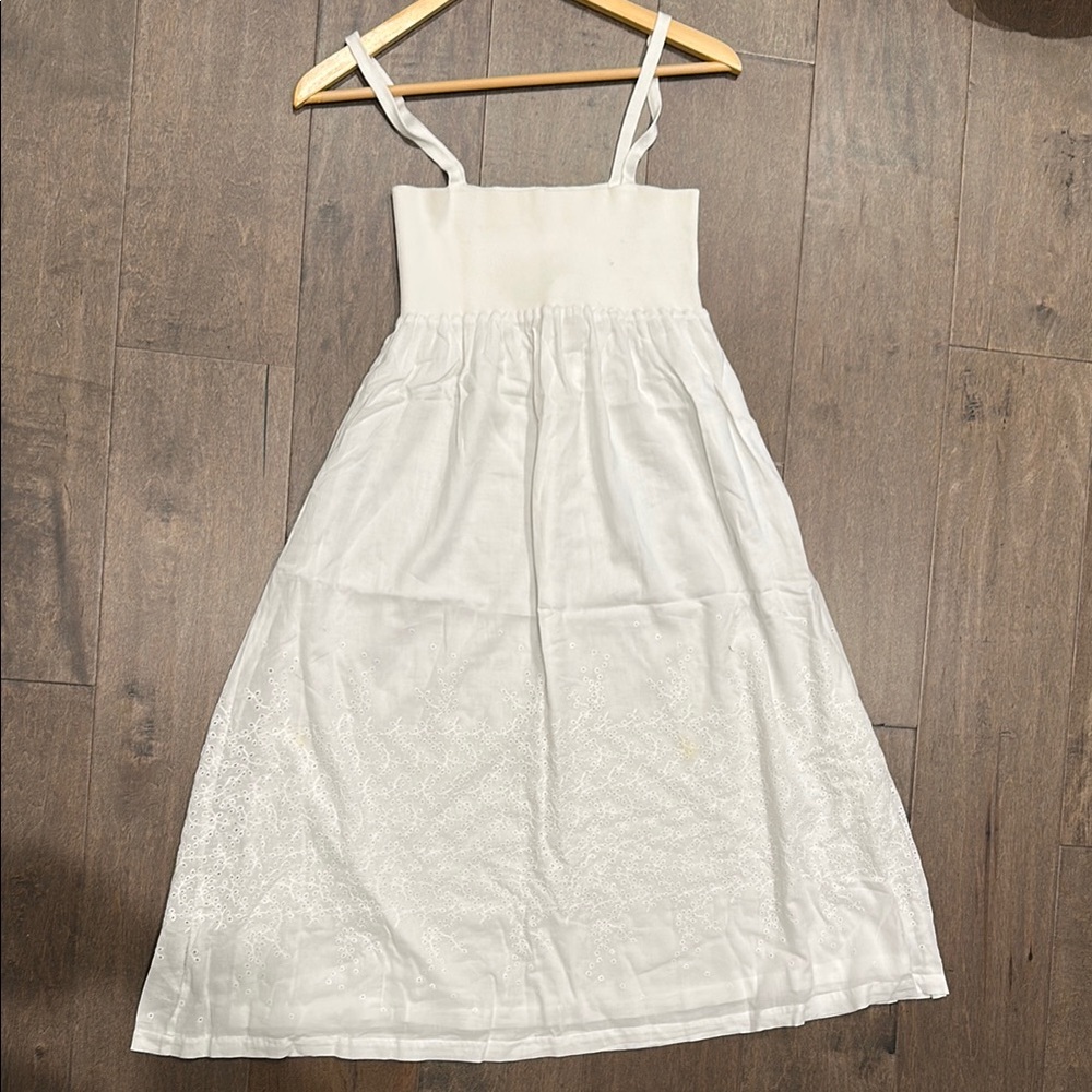 DKNY White Strappy Dress